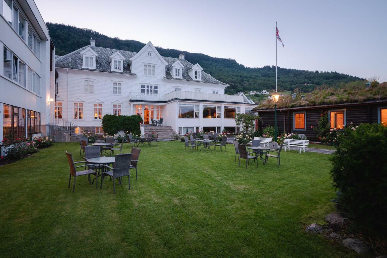 Leikanger Fjordhotel - Unike Hoteller Exterior foto