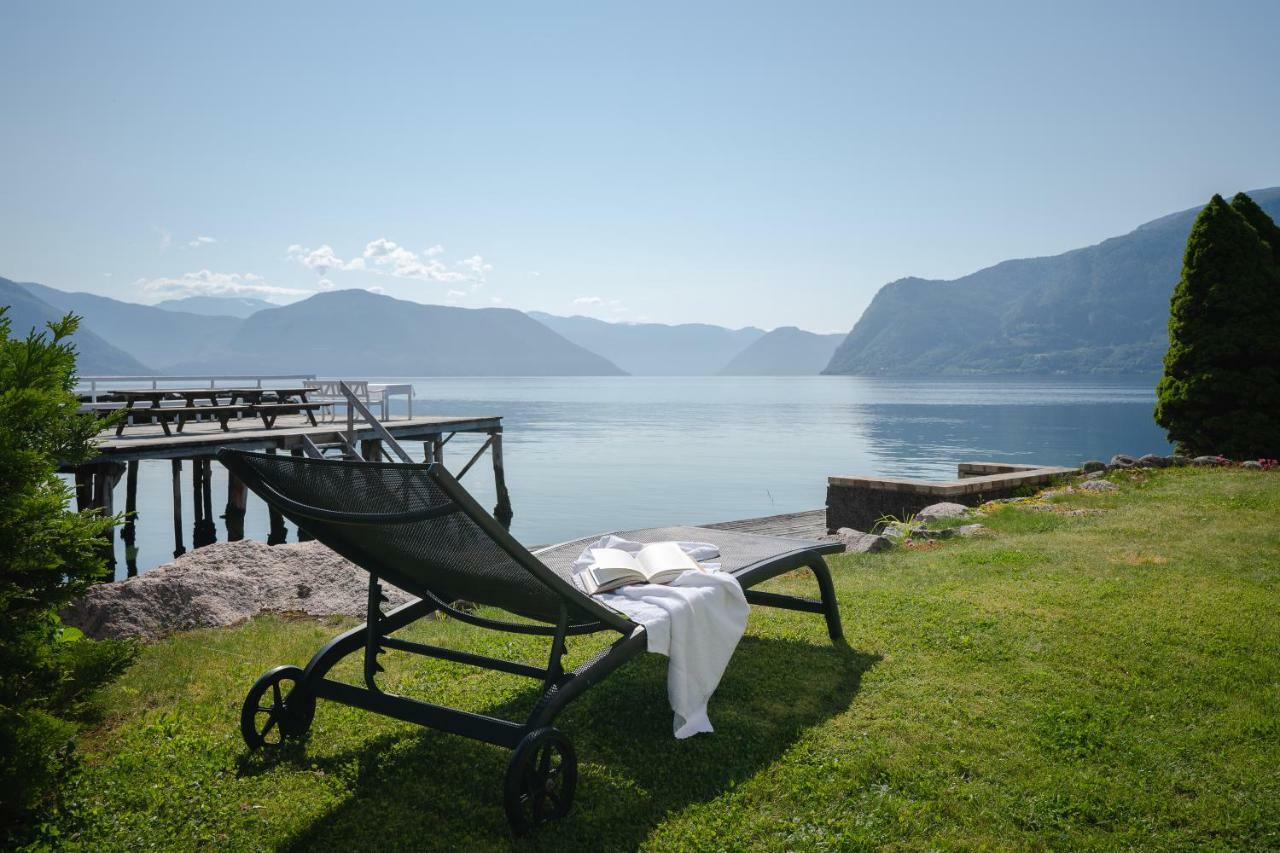 Leikanger Fjordhotel - Unike Hoteller Exterior foto