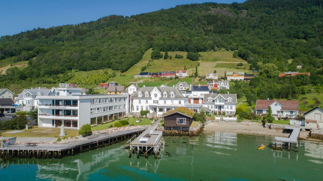 Leikanger Fjordhotel - Unike Hoteller Exterior foto